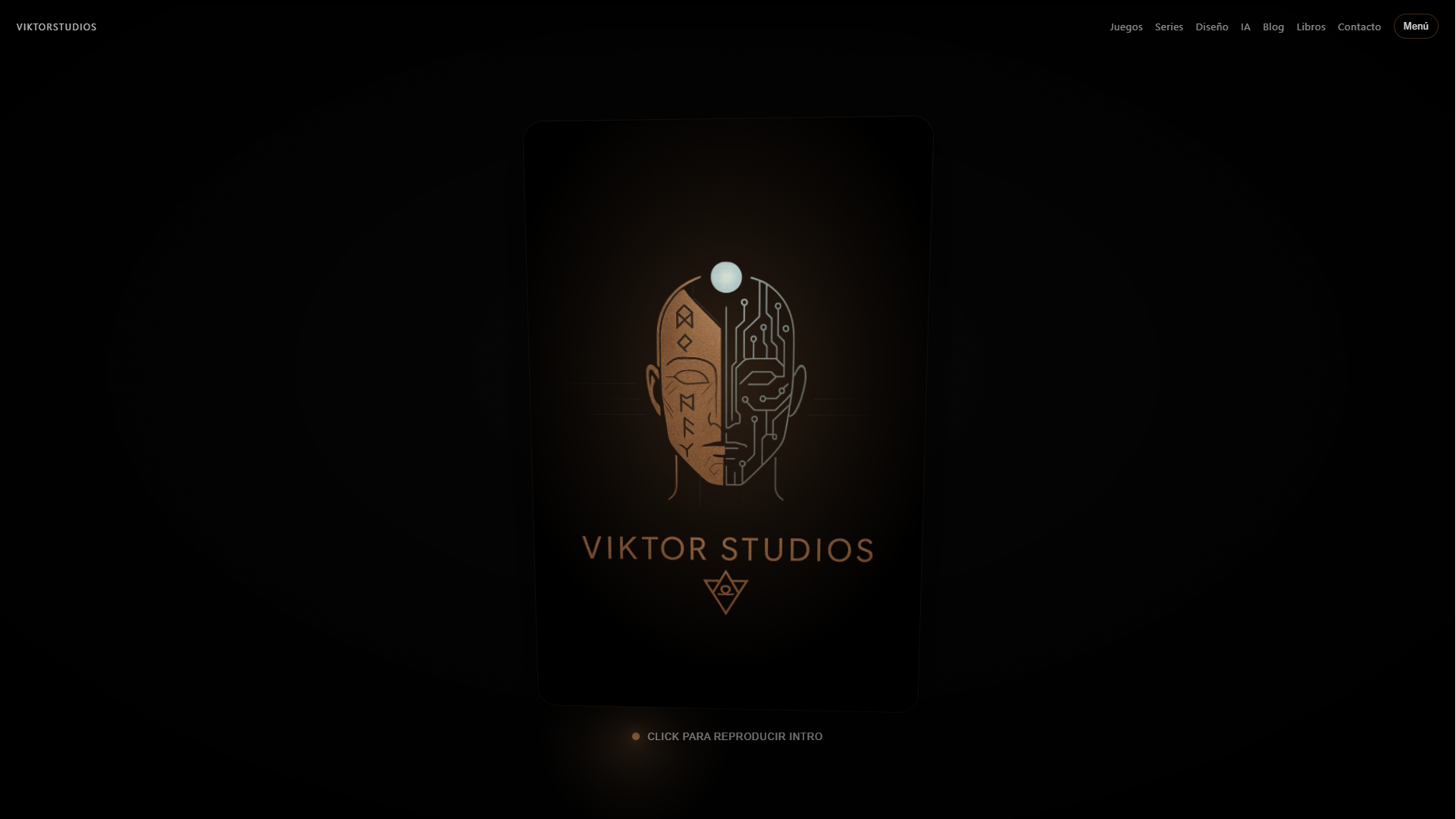 ViktorStudios — Web oficial (proyecto destacado)